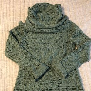 Banana Republic Cowl Neck Chunky Knit Sweater